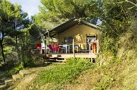 Bild: Lodgezelt XXL auf Camping Le Pianacce