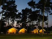 Bild: Komfort Safarizelte im Kiefernhain Campingpark Haddorfer Seen
