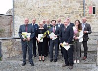 Bild: Bef&ouml;rderung bei der Nordth&uuml;ringer Polizei: KPI Nordhausen mit der KPS M&uuml;hlhausen