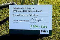 Bild: Scheck-&Uuml;bergabe