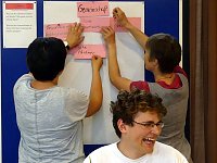 Bild: Zukunftswerkstatt in der Evangelischen Grundschule zu Gast