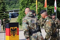 Einheiten der Bundeswehr verabschiedet Bild: Einheiten der Bundeswehr verabschiedet