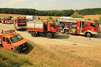 Ein Toter bei Unfall auf der A 38 Bild: Ein Toter bei Unfall auf der A 38