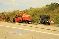 Ein Toter bei Unfall auf der A 38 Bild: Ein Toter bei Unfall auf der A 38