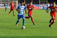 Wacker Nordhausen mit ersten Sieg in einem Heimspiel. 3:0 gegen Meuselwitz im ersten Thüringen-Derby der Saison Bild: Wacker Nordhausen mit ersten Sieg in einem Heimspiel. 3:0 gegen Meuselwitz im ersten Thüringen-Derby der Saison