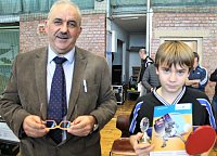 Bild: Hochklassiges Tischtennis beim Schulamtsfinale 