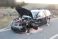 Bild: Sechs Menschen bei Unfall verletzt