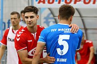 Wacker ringt Meuselwitz im Pokal nieder Bild: Wacker ringt Meuselwitz im Pokal nieder