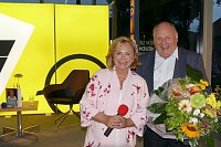 Bild: Marijke Amado begeisterte im Autohaus Peter mit lecker Abend