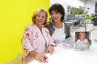 Bild: Marijke Amado begeisterte im Autohaus Peter mit lecker Abend