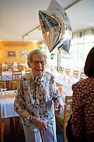Liesbeth Göber aus Mühlhausen feierte am Sonntag ihren 100. Geburtstag Bild: Liesbeth Göber aus Mühlhausen feierte am Sonntag ihren 100. Geburtstag