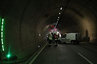 Großübung im Höllbergtunnel Bild: Großübung im Höllbergtunnel