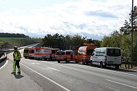Großübung im Höllbergtunnel Bild: Großübung im Höllbergtunnel