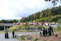 Großübung im Höllbergtunnel Bild: Großübung im Höllbergtunnel