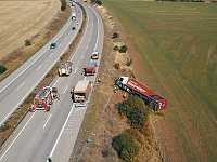 Bild: Unfall auf der A38