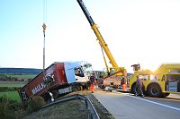 Bild: Bergung auf der Autobahn