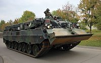 Bild: Panzerkompanie in Bad Frankenhausen verabschiedet 