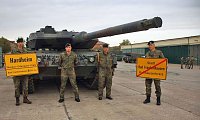 Bild: Panzerkompanie in Bad Frankenhausen verabschiedet 