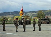 Bild: Kommandeurswechsel beim Panzerbataillon 393 "Th&uuml;ringer L&ouml;we" in der Kyffh&auml;user Kaserne Bad Frankenhausen statt....