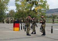 Bild: Kommandeurswechsel beim Panzerbataillon 393 "Th&uuml;ringer L&ouml;we" in der Kyffh&auml;user Kaserne Bad Frankenhausen statt....