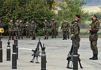Bild: Kommandeurswechsel beim Panzerbataillon 393 "Th&uuml;ringer L&ouml;we" in der Kyffh&auml;user Kaserne Bad Frankenhausen statt....