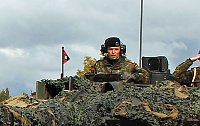 Bild: Kommandeurswechsel beim Panzerbataillon 393 "Th&uuml;ringer L&ouml;we" in der Kyffh&auml;user Kaserne Bad Frankenhausen statt....