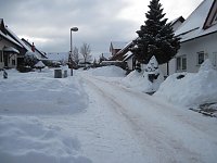 Schneechaos in Leinefelde Bild: Schneechaos in Leinefelde