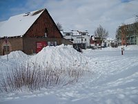 Schneechaos in Leinefelde Bild: Schneechaos in Leinefelde