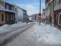 Schneechaos in Leinefelde Bild: Schneechaos in Leinefelde