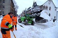 Winterdienst in Leinefelde-Worbis Bild: Winterdienst in Leinefelde-Worbis