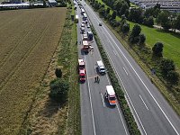 Bild: Schwerer Unfall auf der A38