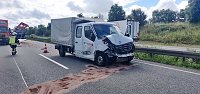 Bild: Schwerer Unfall auf der A38