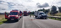 Bild: Schwerer Unfall auf der A38