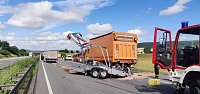 Bild: Schwerer Unfall auf der A38