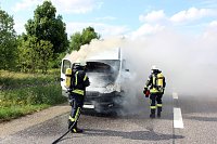 Bild:  Fahrzeugbrand