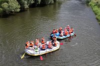 Bild: Ausflug mit dem Schlauchboot