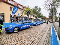Bild: Start zur zweiten Etappe der Deutschland Tour