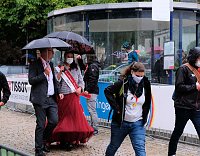 Bild: Start zur zweiten Etappe der Deutschland Tour