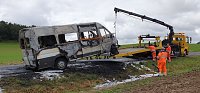 Bild: Verladen des Wohnmobils