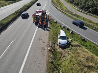 Bild: Unfall auf der A38