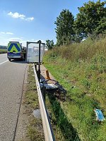Bild: Unfall auf der A38