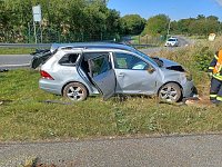 Bild: Unfall auf der A38