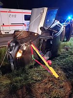 Bild: Schwerer Verkehrsunfall bei Gerbershausen