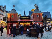 Bild: Auf dem Quedlinburger Weihnachtsmarkt