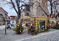 Bild: Auf dem Quedlinburger Weihnachtsmarkt