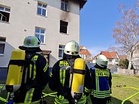 Bild: Brand in der Schillerstra&szlig;e