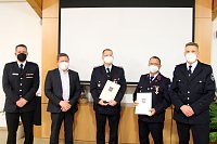 Bild:  Freiwillige Feuerwehr und Feuerwehrverein ziehen Bilanz 