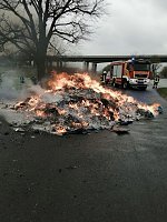 Bild: M&uuml;lbrand heute Vormittag