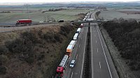 Bild: Unfall auf der A38