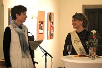 Kreative Frauen aus Thüringen bei der Vernissage im Langensalzaer Rathaus Bild: Kreative Frauen aus Thüringen bei der Vernissage im Langensalzaer Rathaus